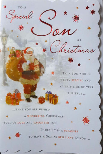 Picture of TO A SPECIAL SON AT CHRISTMAS CARD